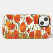 Poppies I iPhone Hülle (Rückseite (Horizontal))