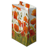 Poppies I Kleine Geschenktüte (Vorderseite Schrägansicht)