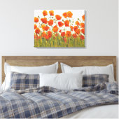 Poppies I Leinwanddruck (Insitu (Schlafzimmer))