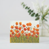 Poppies I Postkarte (Stehend Vorderseite)