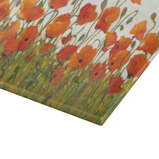 Poppies I Schneidebrett (Ecke)