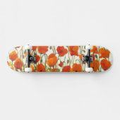 Poppies I Skateboard (Horizontal)
