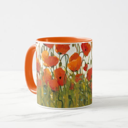 Poppies I Tasse (Vorderseite Links)