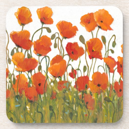 Poppies I Untersetzer (Vorderseite)