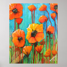 Poppies im Sommer