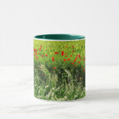 Poppies im Sommer Tasse (Zentrum)