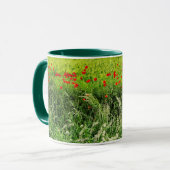 Poppies im Sommer Tasse (Vorderseite Links)