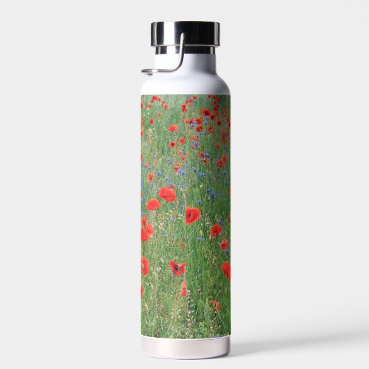 Poppies in einem Cornfield Trinkflasche (Rechts)