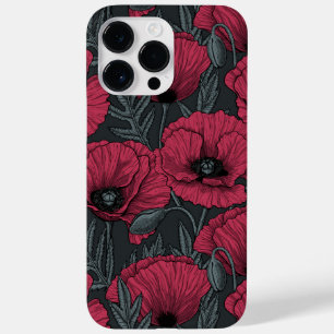 Poppies in Viva Magenta Case-Mate iPhone 14 Pro Max Hülle