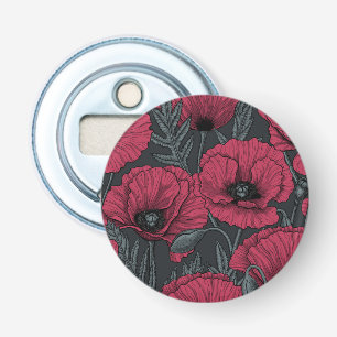 Poppies in Viva Magenta Flaschenöffner