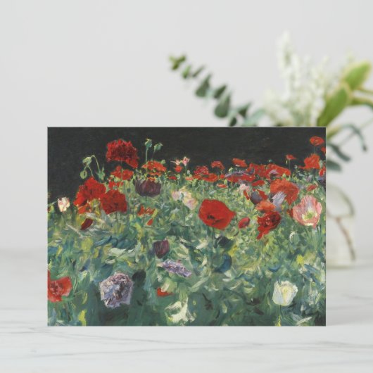 Poppies | John Singer Sargent (Stehend Vorderseite)