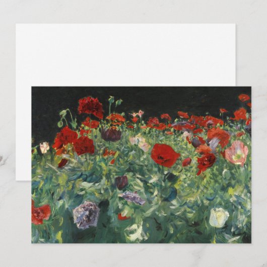 Poppies | John Singer Sargent (Vorne/Hinten)