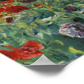 Poppies | John Singer Sargent Poster (Ecke)