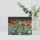 Poppies | John Singer Sargent Postkarte (Stehend Vorderseite)
