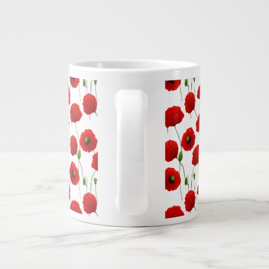 Poppies Jumbo-Tasse (Rückseite)