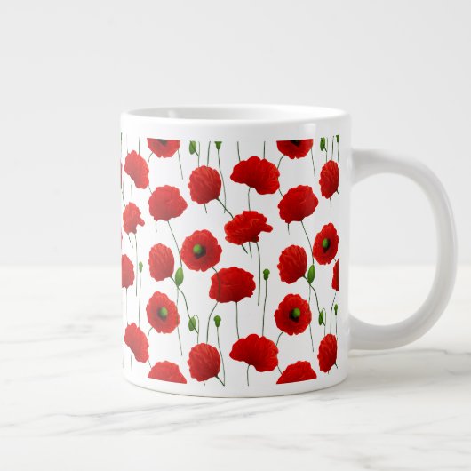 Poppies Jumbo-Tasse (Rechts)
