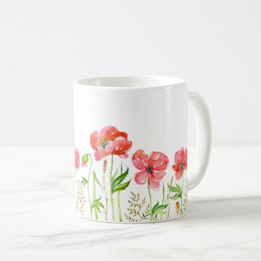 Poppies Kaffeetasse (VorderseiteRechts)