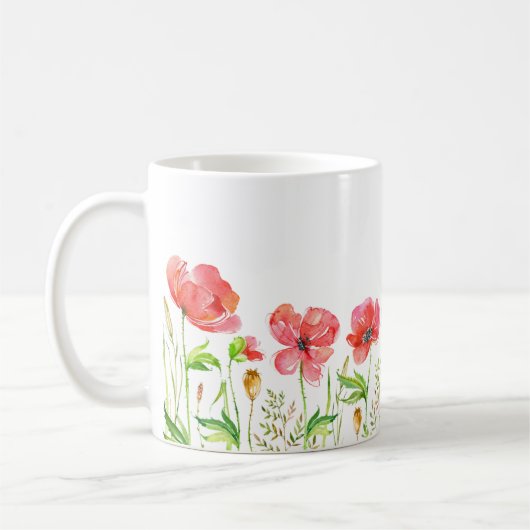 Poppies Kaffeetasse (Links)