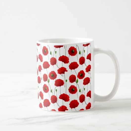 Poppies Kaffeetasse (Rechts)