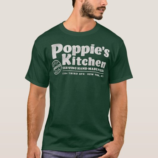 Poppie's Kitchen-Foto T-Shirt (Vorderseite)
