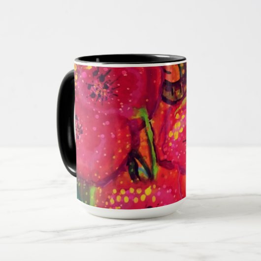 Poppies Kitchen Tasse (Vorderseite Links)
