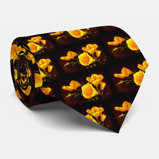 Poppies Krawatte (Gerollt)