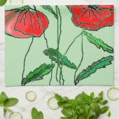 Poppies Küchentücher - Farbe auswählen (Gefaltet)