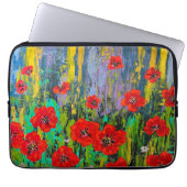 Poppies Lap Top Bag Laptopschutzhülle (Vorderseite)