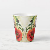 Poppies Latte Tasse (Vorderseite)