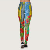 Poppies Leggings (Rückseite)