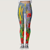 Poppies Leggings (Vorderseite)
