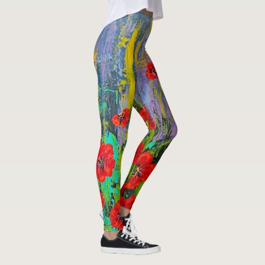 Poppies Leggings (Rechts)