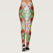 Poppies Leggings (Rückseite)