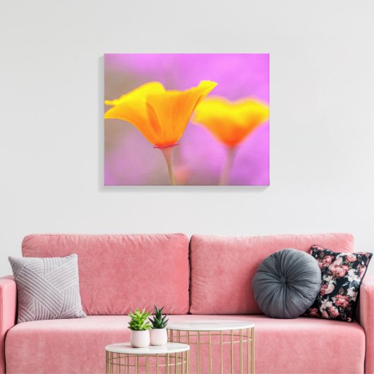 Poppies Leinwanddruck (Insitu (Wohnzimmer))