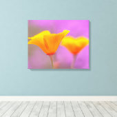Poppies Leinwanddruck (Insitu (Holzboden))