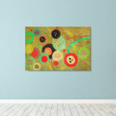 Poppies Liebe Leinwand (Insitu (Holzboden))
