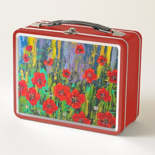 Poppies Lunch Box (Vorderseite)