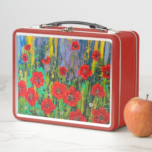 Poppies Lunch Box (Beispiel)