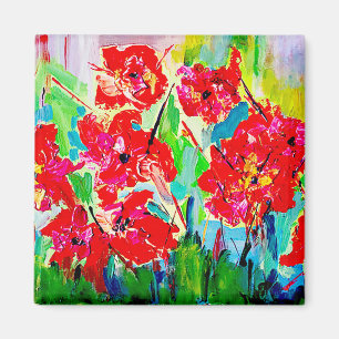 Poppies Magnet