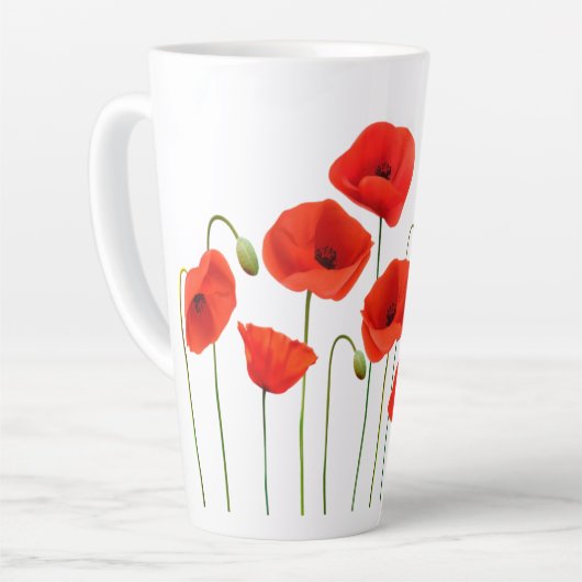 Poppies Milchtasse (Linke Ecke)