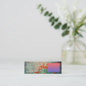 Poppies | mini visitenkarte (Stehend Vorderseite)