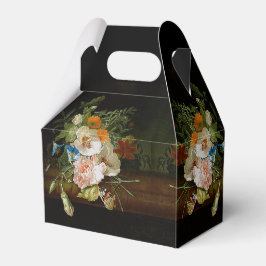 Poppies Morning Glory Blume Butterfly Gefallen Box Geschenkschachtel