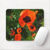 Poppies Mousepad (Mit Mouse)