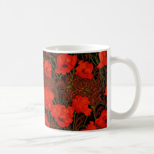Poppies Mug Kaffeetasse (Rechts)