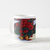 Poppies & Onions 11 oz Klassische Tasse (Vorderseite Links)