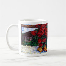 Poppies & Onions 11 oz Klassische Tasse