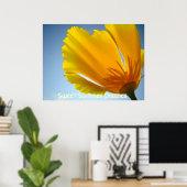 POPPIES Orange Poppy Blume 13 Art Prints Posters Poster (Heimbüro)