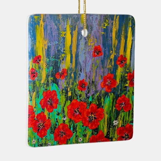 Poppies Ornament (Rechts)