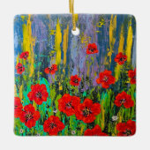 Poppies Ornament (Vorderseite)