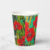 Poppies Paper Cups Pappbecher (Rechts)